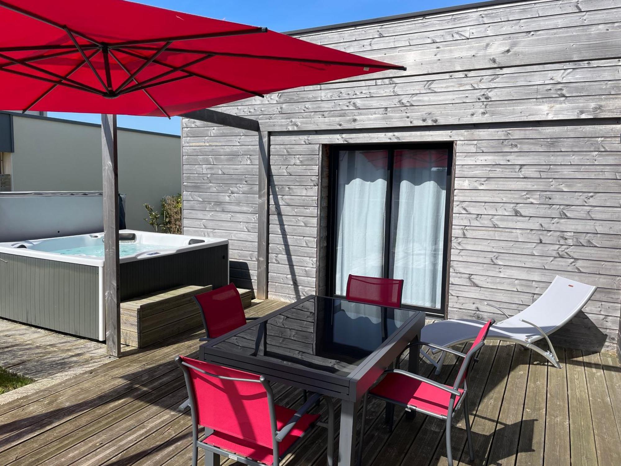 Villa Egurra, A Proximite D'Une Plage De Sable Fin Santec Exterior foto