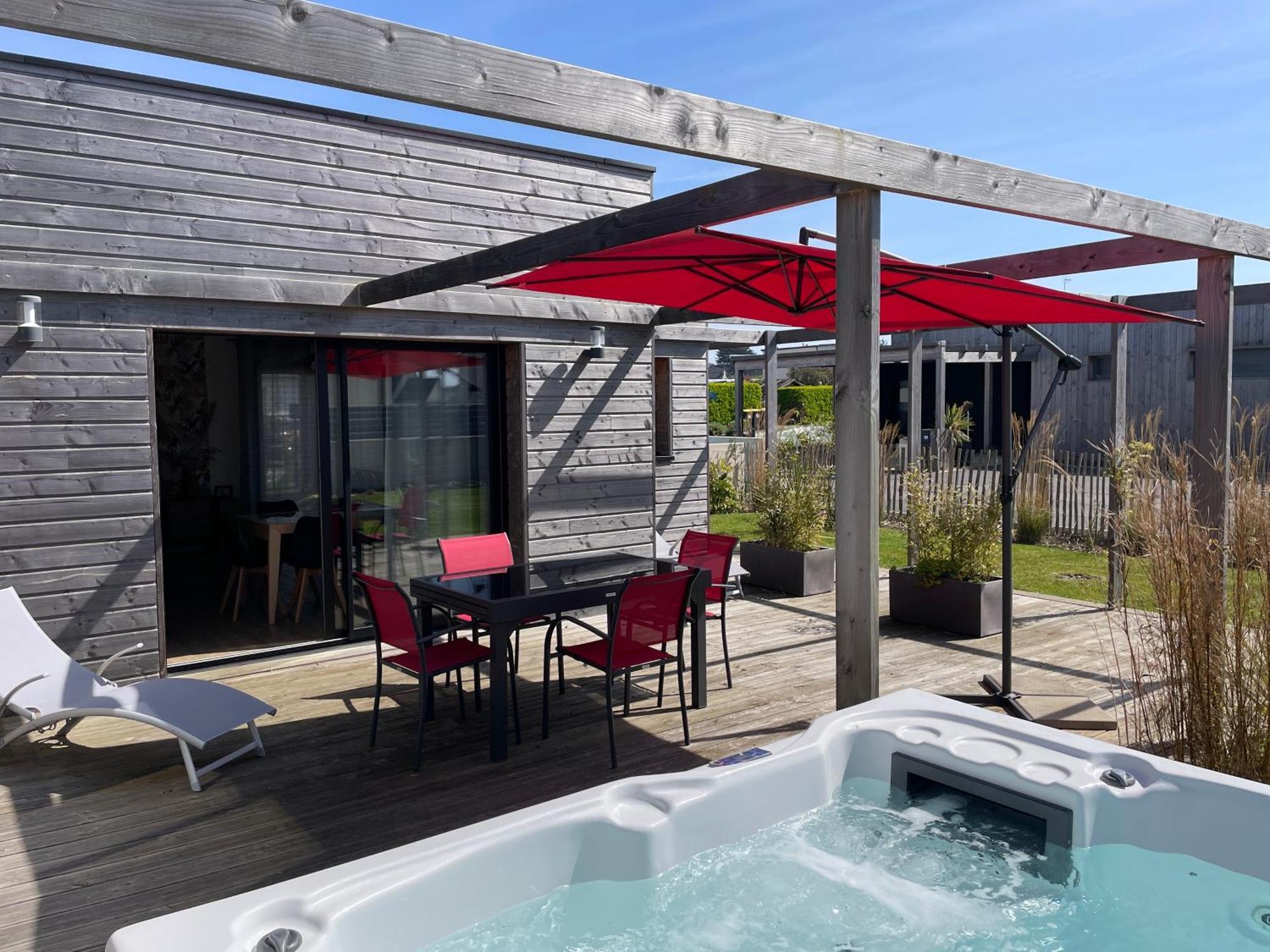 Villa Egurra, A Proximite D'Une Plage De Sable Fin Santec Exterior foto